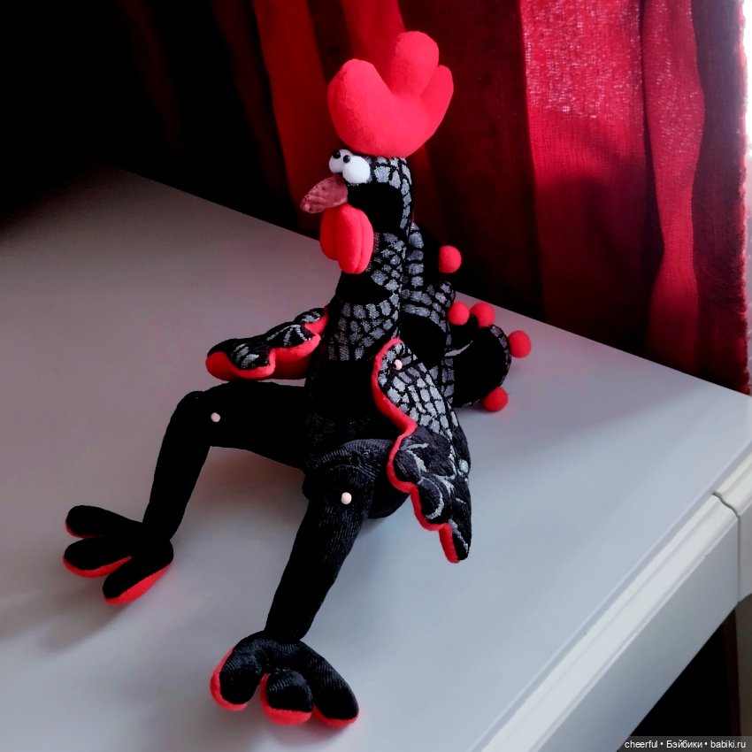 Интерьерная игрушка - петух Шварц (фото 2)