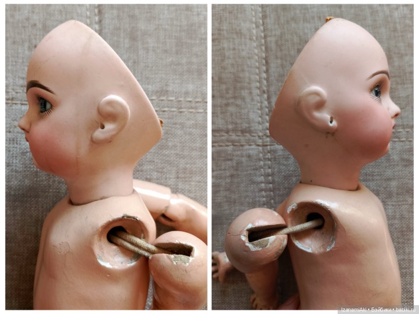 Tete Jumeau depose 6 — Антикварные куклы (фото 5)