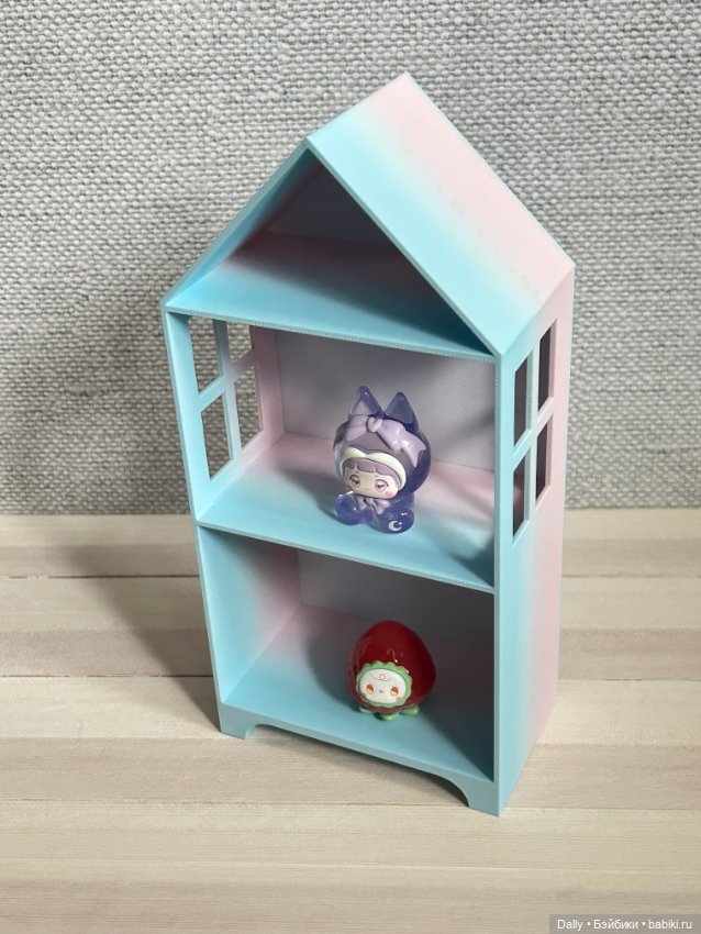 Домик «два этажа» 3д-печать (фото 5)