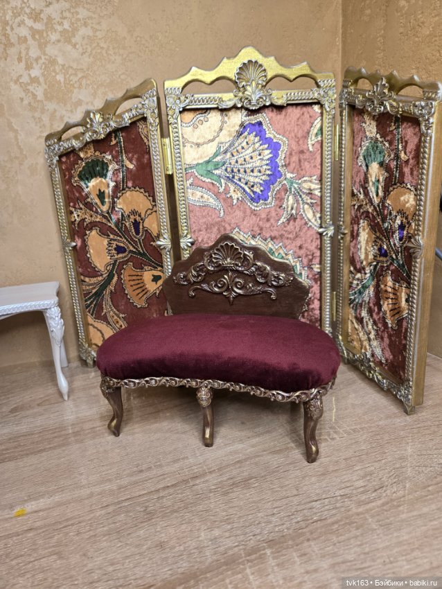 Банкетки для Барби, Паола Рейн. Мебель для кукол (фото 4)