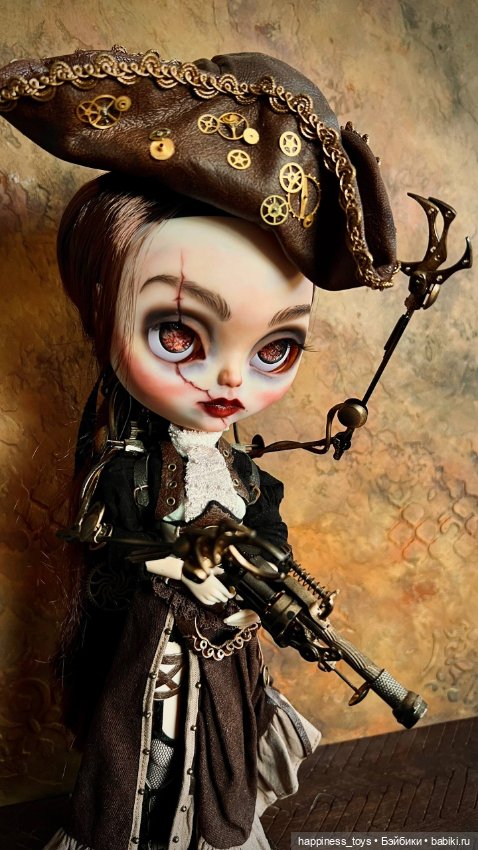 Blythe в ретро-футуризме — Авторские куклы (фото 2)