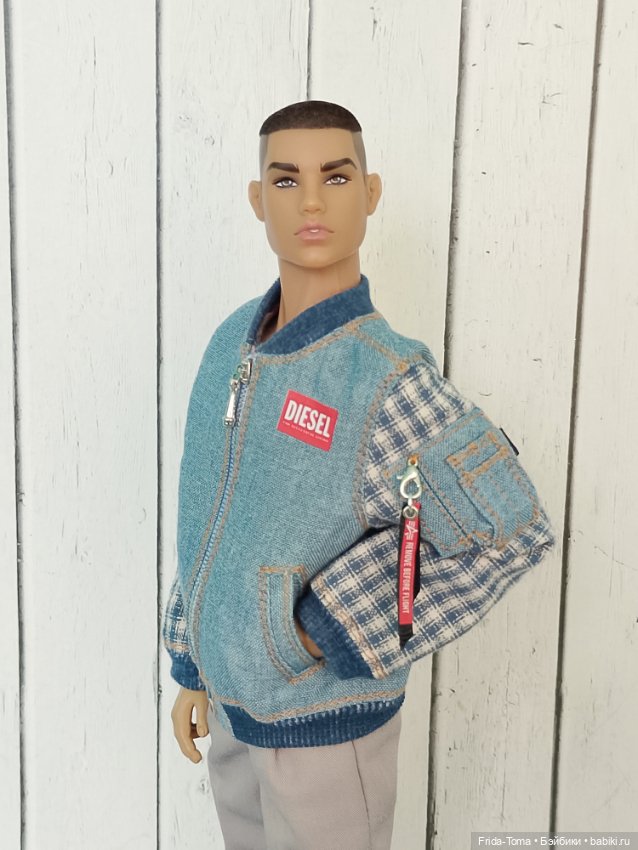 Одежда для парня Интегрити Адониса джинсовая куртка бомбер alfa (фото 5)