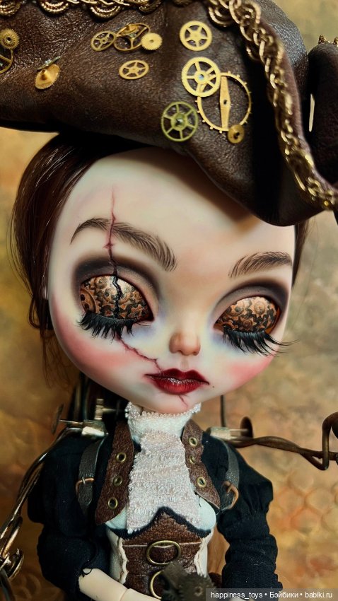 Blythe в ретро-футуризме — Авторские куклы (фото 3)