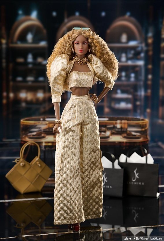 Кукла нюд Keeki Golden Glam Queen (фото 8)