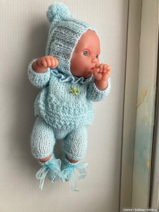 Вязанные комплекты на пупсов (фото 8)