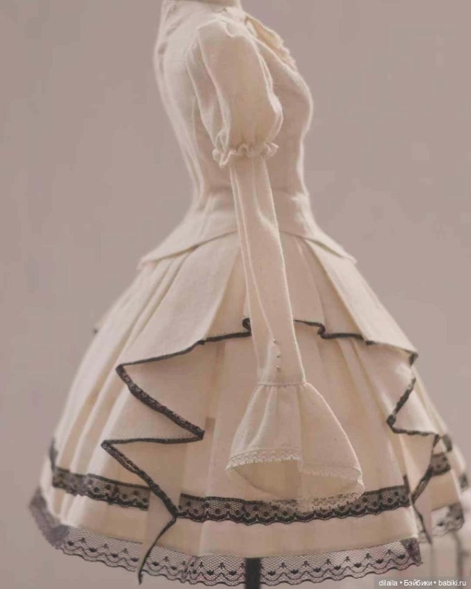 Выкройка для куклы 1/4 BJD; Блузка, Корсет, Юбка и др.; в формате PDF в натуральную величину + МК (фото 5)