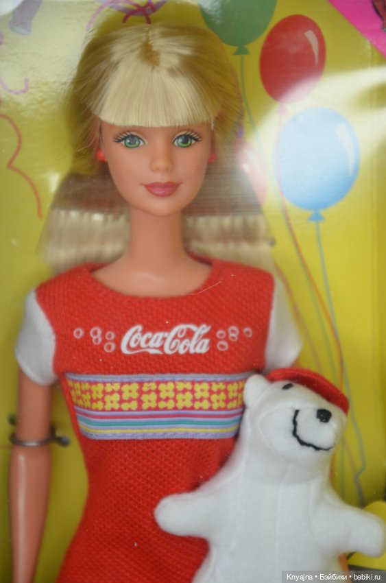 Барби Coca-Cola party Barbie, нрфб (фото 9)