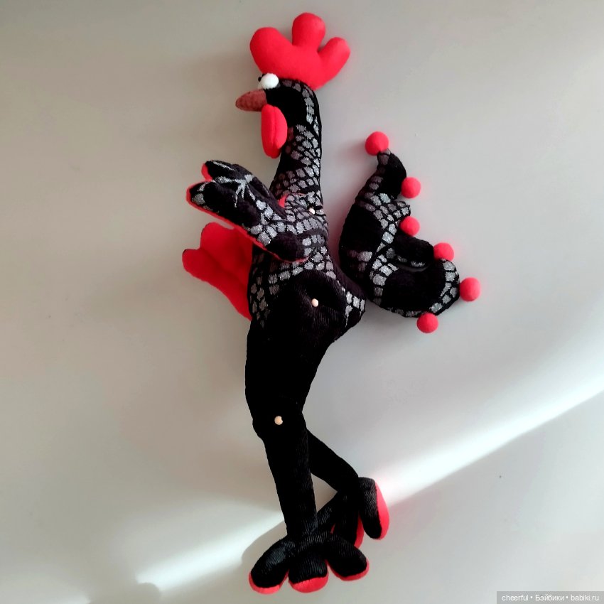 Интерьерная игрушка - петух Шварц