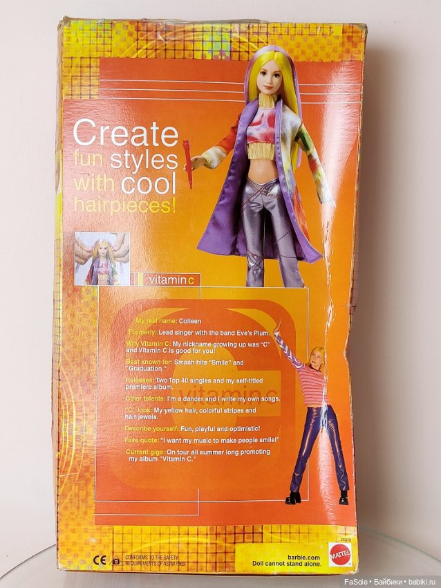 Барби Витамин С — Игровые куклы (фото 5)