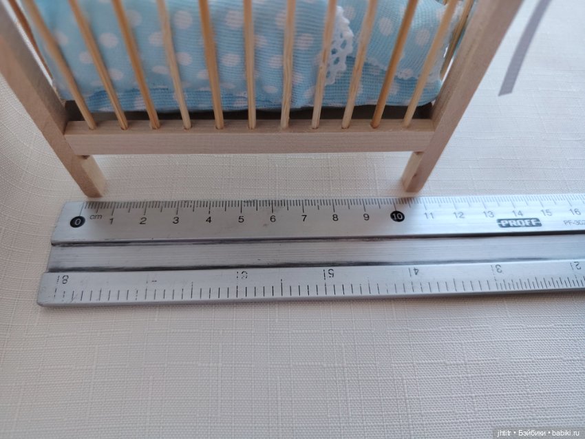 Кроватка для пупсиков — Домики для кукол (фото 3)