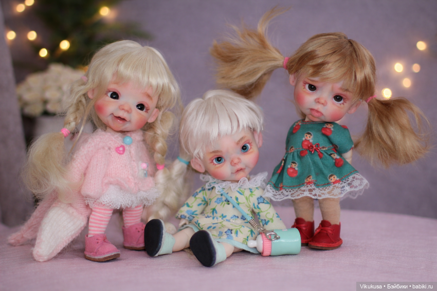 Малышка ручной работы обитсу obitsu11 (фото 3)