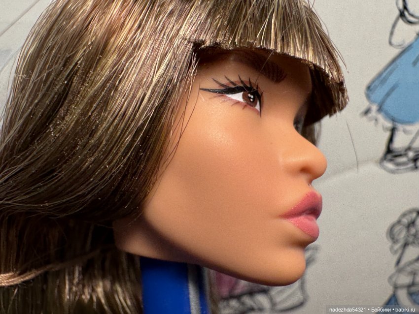 Голова пышки Барби Лукс 24 Симоны (3) (фото 5)