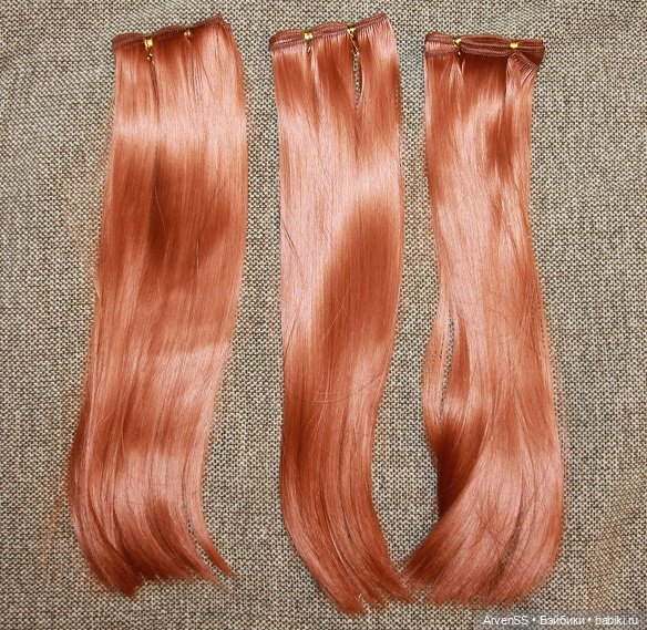 Прямые трессы для париков и прошивки (фото 9)