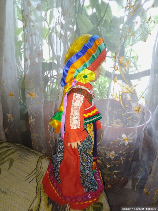 Кукла национальный костюм (фото 5)