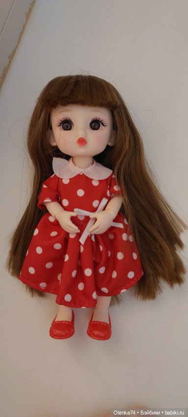 Шарнирная куколка с одеждой