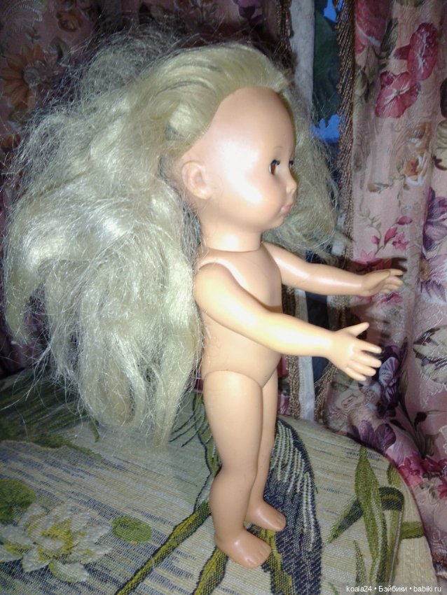 Кукла Готц (Gotz),клеймо 429 11. На запчасти (фото 4)