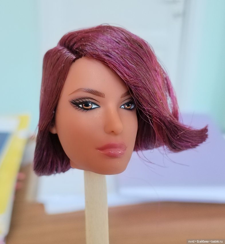 Голова Барби Мармейд You Create Barbie Basics (фото 5)