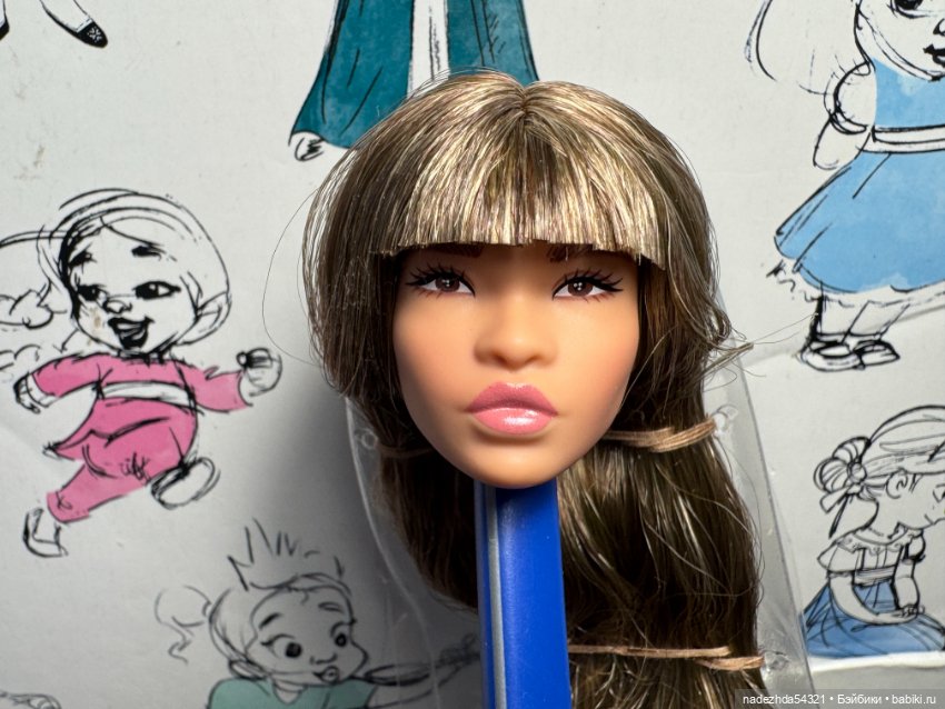 Голова пышки Барби Лукс 24 Симоны (3) (фото 2)