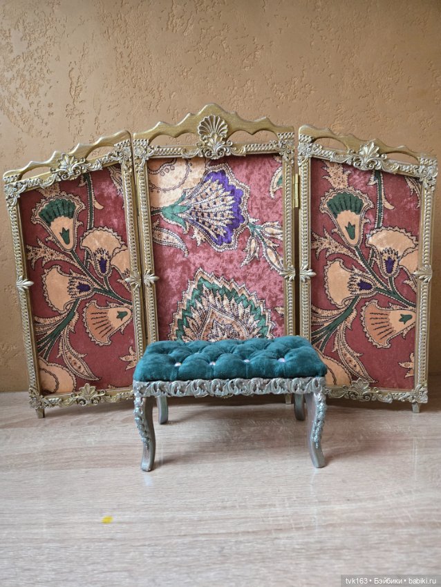 Банкетки для Барби, Паола Рейн. Мебель для кукол (фото 2)