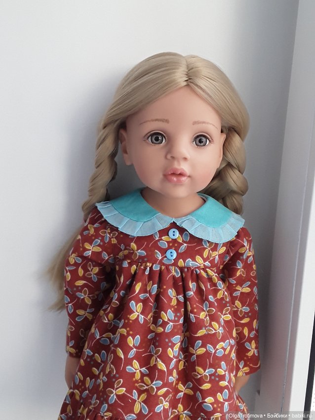 Платья из теплого хлопка для Готц 50см (фото 7)