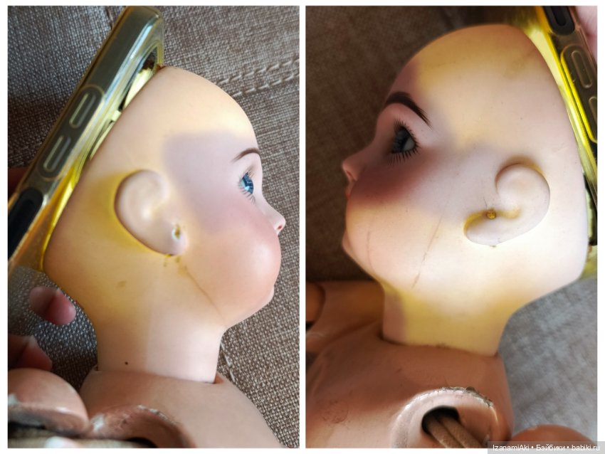 Tete Jumeau depose 6 — Антикварные куклы (фото 6)