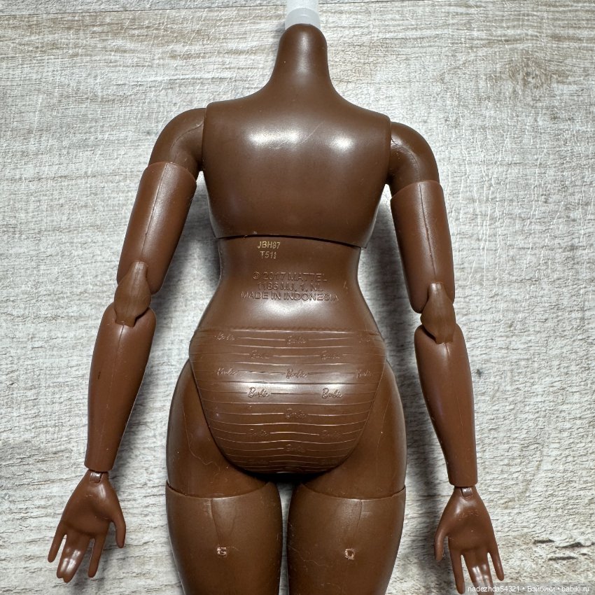 Пышное тело из Базового набора для создания Барби №3 (4) (фото 8)