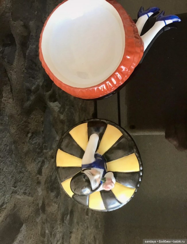 Фарфоровая статуэтка Винтаж Art Deco 1920гг (фото 5)