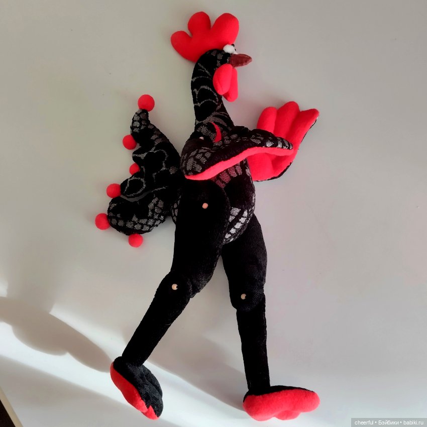 Интерьерная игрушка - петух Шварц (фото 4)