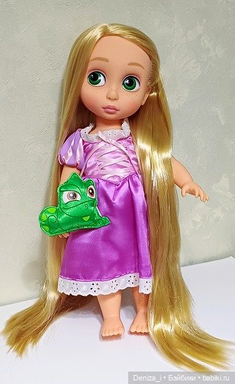 Рапунцель 40 см Дисней Аниматорс Disney Animators кукла (фото 2)