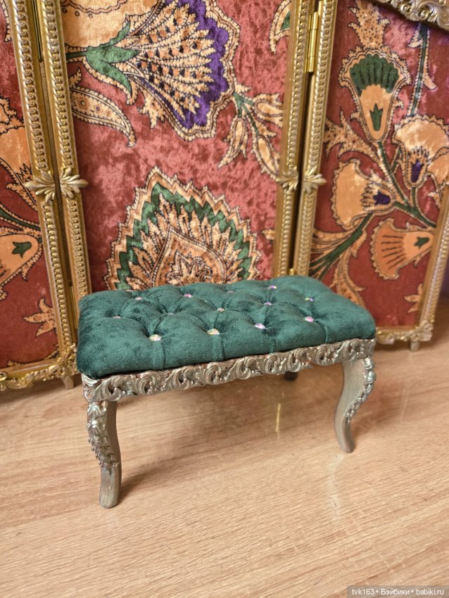 Банкетки для Барби, Паола Рейн. Мебель для кукол