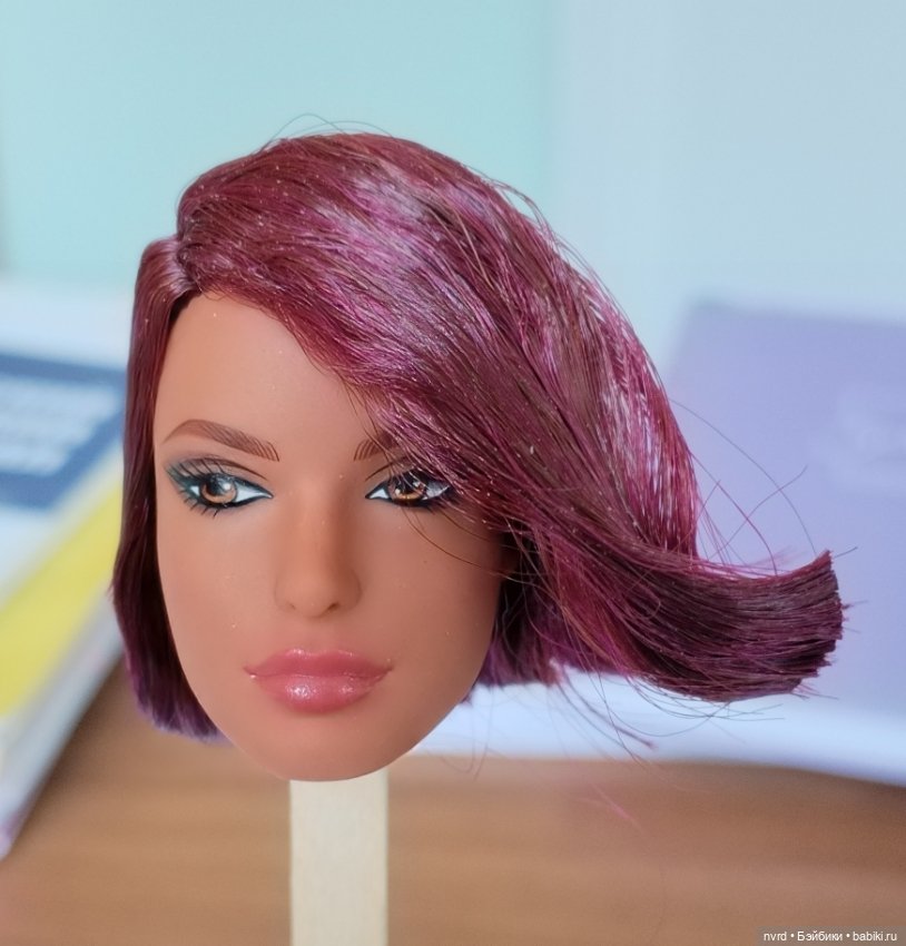 Голова Барби Мармейд You Create Barbie Basics
