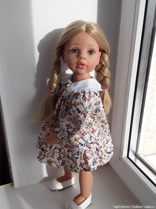 Платья из теплого хлопка для Готц 50см (фото 3)