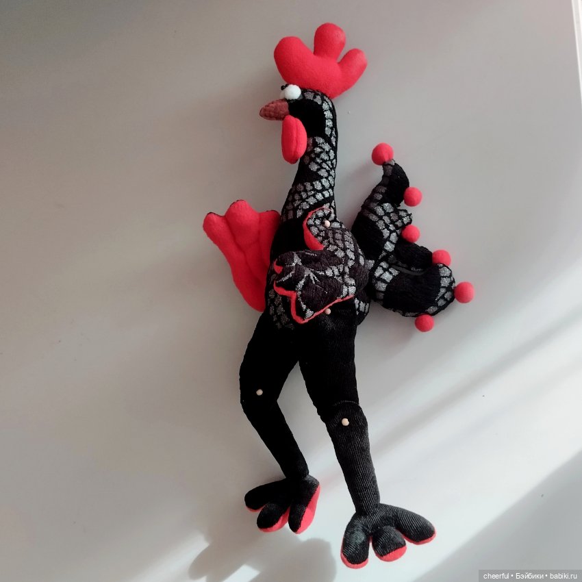 Интерьерная игрушка - петух Шварц (фото 3)