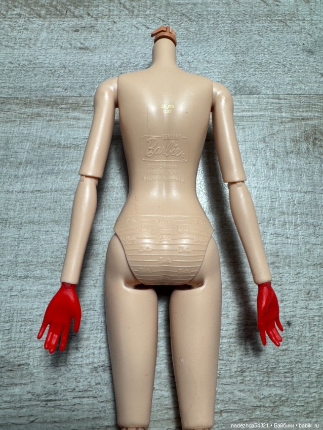 Тело Барби Кайли Миноуг — Тела и головы для кукол (фото 7)