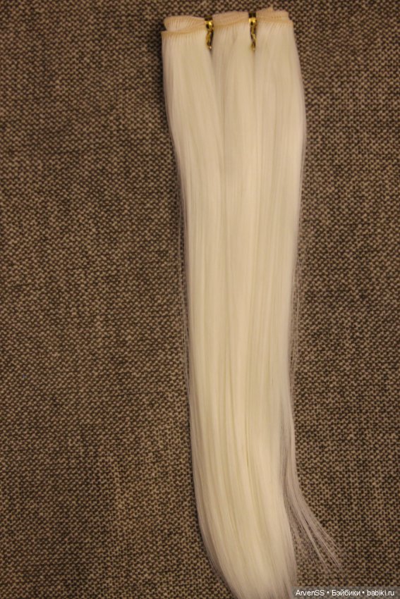 Прямые трессы для париков и прошивки