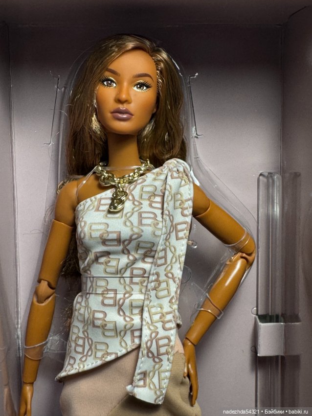 Голова Барби Нишель из конструктора №1 (Повтор)