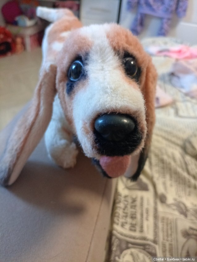 Собачка старенькая — Винтажные куклы и игрушки детства