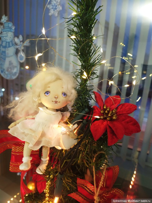 Рождественский ангел — Авторские игрушки
