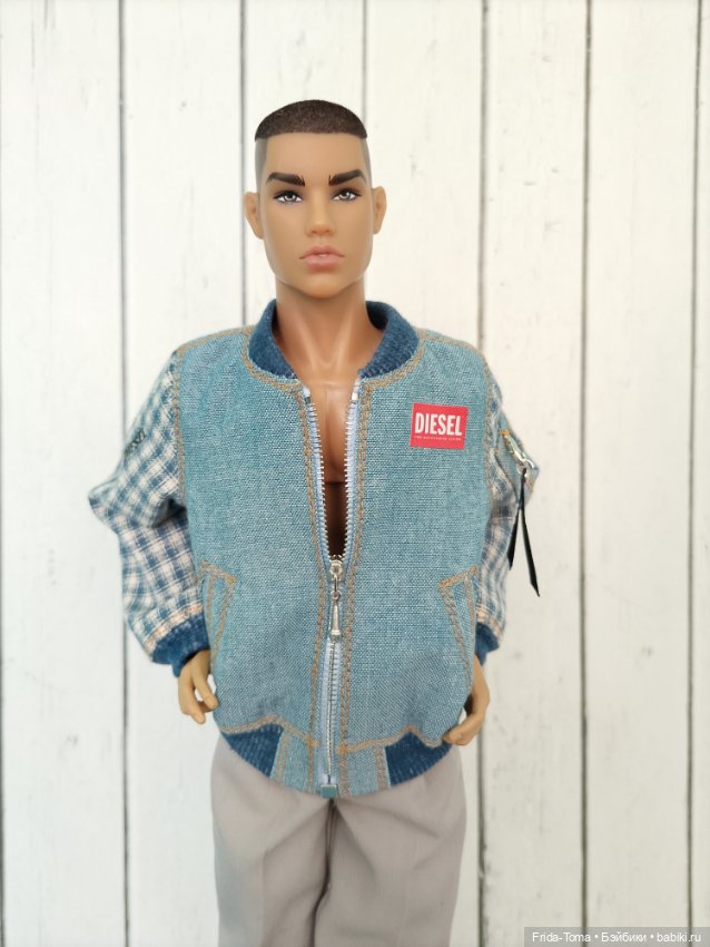 Одежда для парня Интегрити Адониса джинсовая куртка бомбер alfa (фото 4)