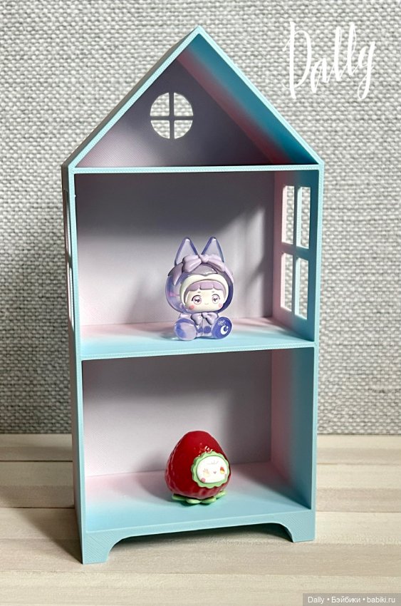 Домик «два этажа» 3д-печать (фото 4)