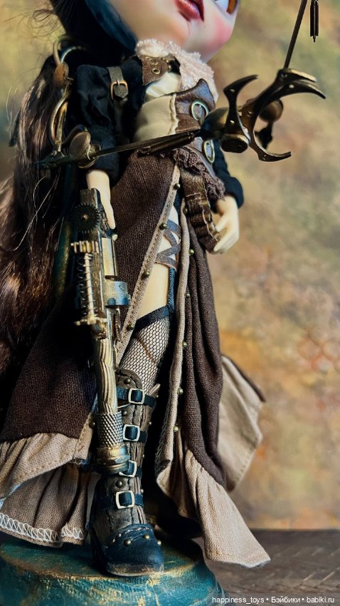 Blythe в ретро-футуризме — Авторские куклы (фото 6)