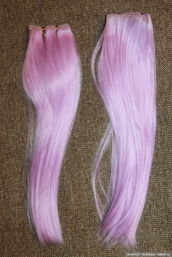 Прямые трессы для париков и прошивки