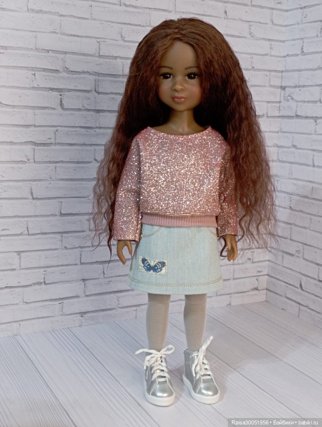 Юбка, кофта , для кукол Руби Ред 37 см