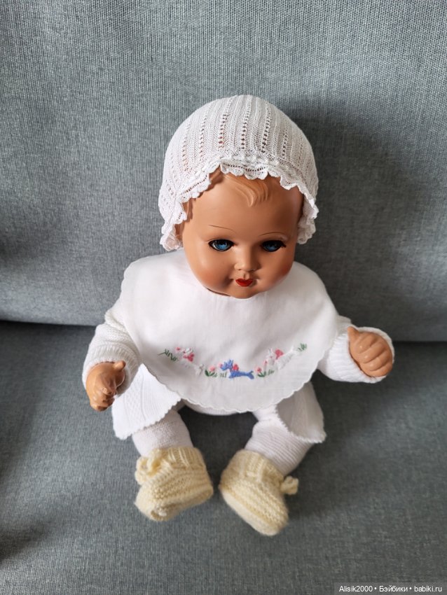 Почти антикварный, немецкий пупс EMASO из 50х (фото 2)