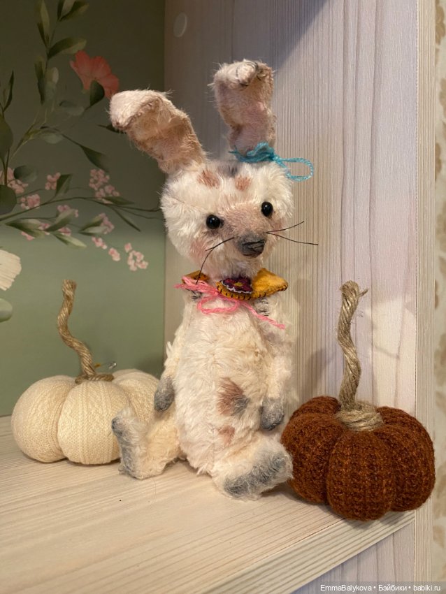 Заяц с Тыквами🐰 — Авторские игрушки (фото 4)