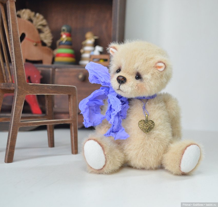 Мишка) — Авторские игрушки (фото 4)