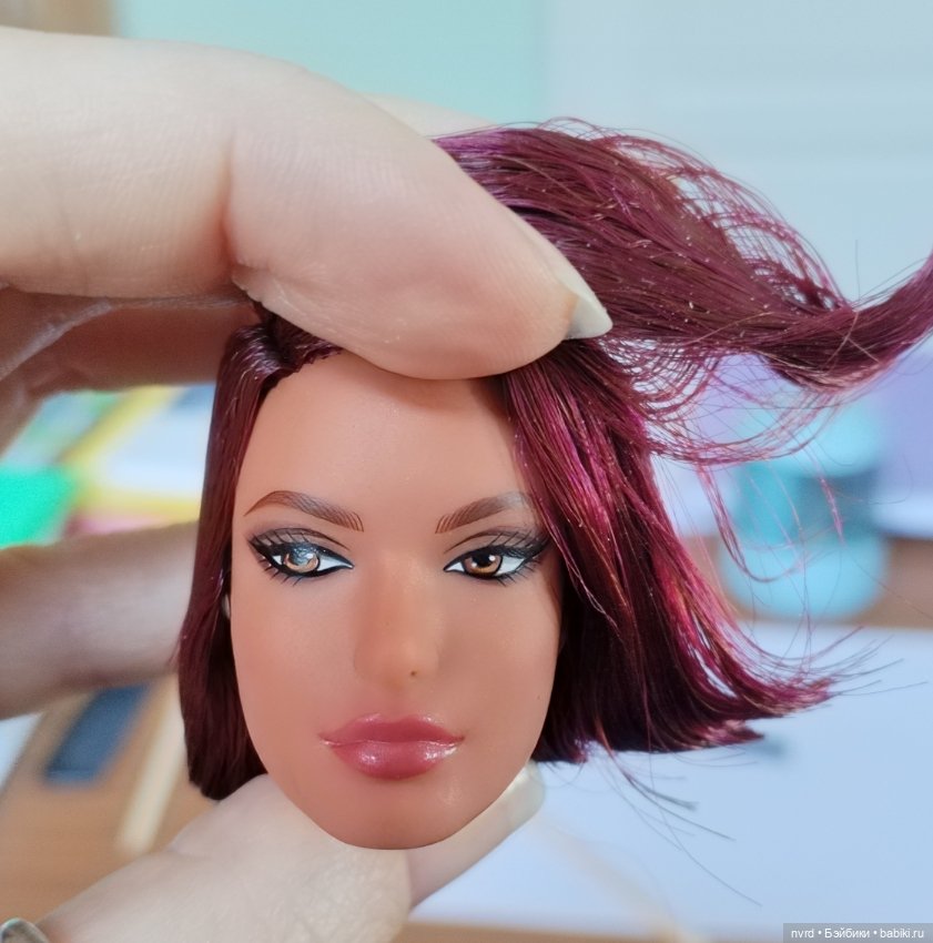 Голова Барби Мармейд You Create Barbie Basics (фото 2)
