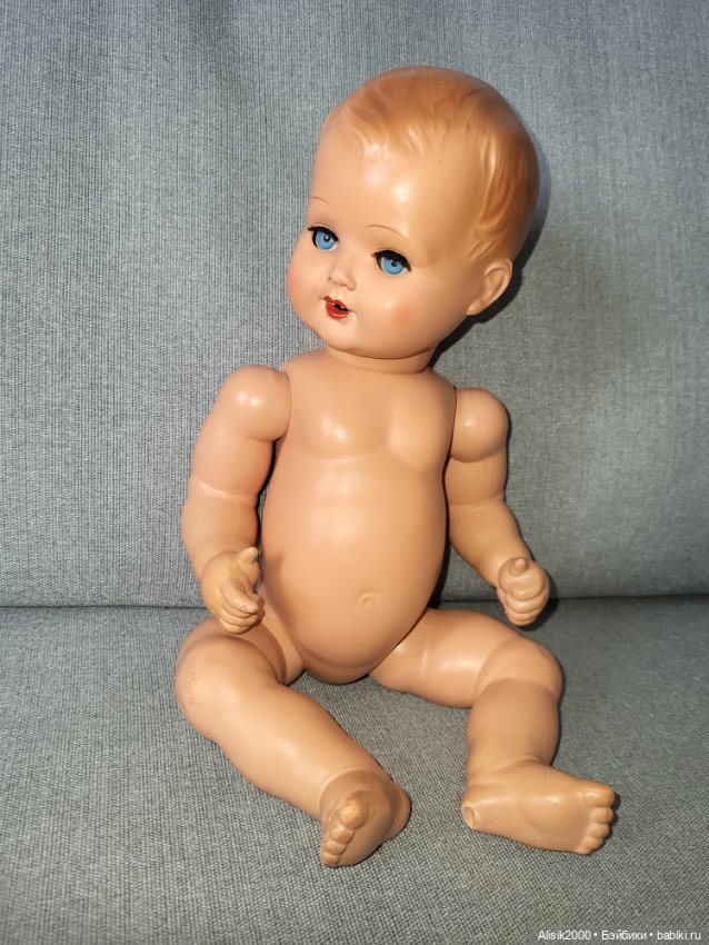 Почти антикварный, немецкий пупс EMASO из 50х (фото 5)