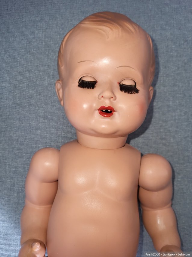 Почти антикварный, немецкий пупс EMASO из 50х (фото 4)