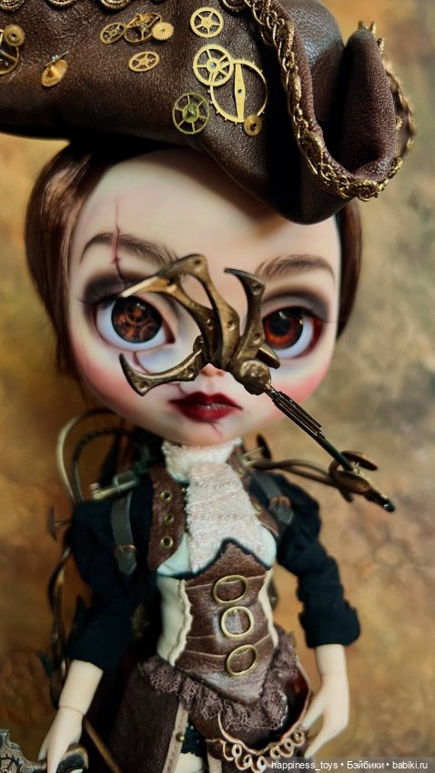 Blythe в ретро-футуризме — Авторские куклы (фото 4)